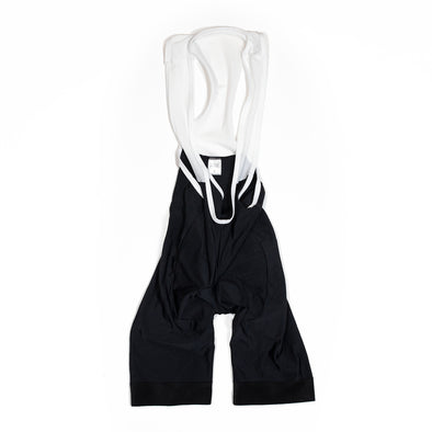 Black Bibs Ultimate Tall - White Straps