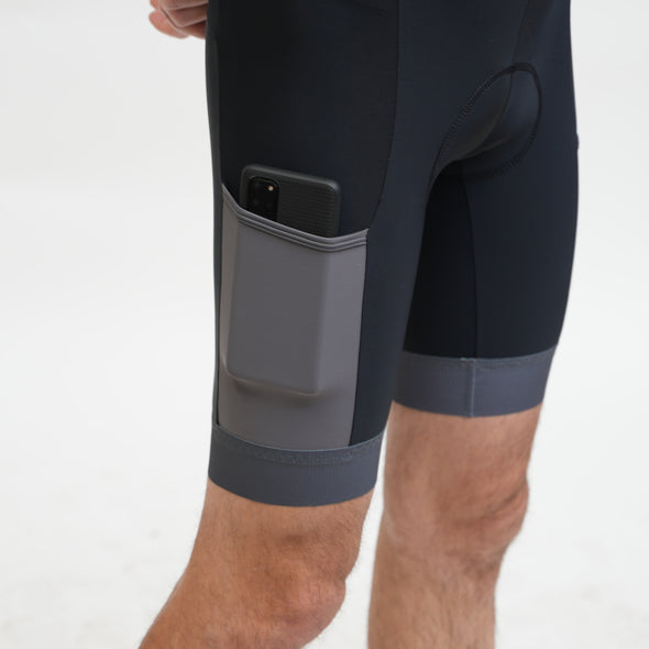 The Black & Gray Adventure Bib