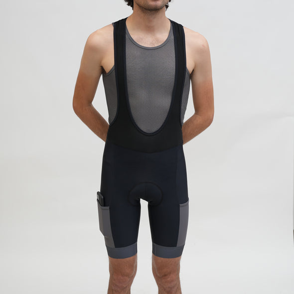 The Black & Gray Adventure Bib
