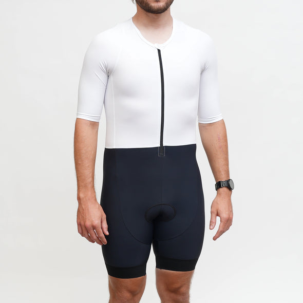 The White Tri Suit