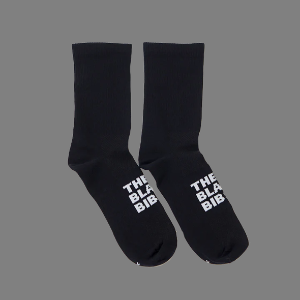 The Black Bibs Socks - Black